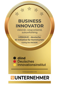 DIIND_SIEGEL_Business_Innovator_URBAN.KI - deutsche KI Initiative für Kommunen